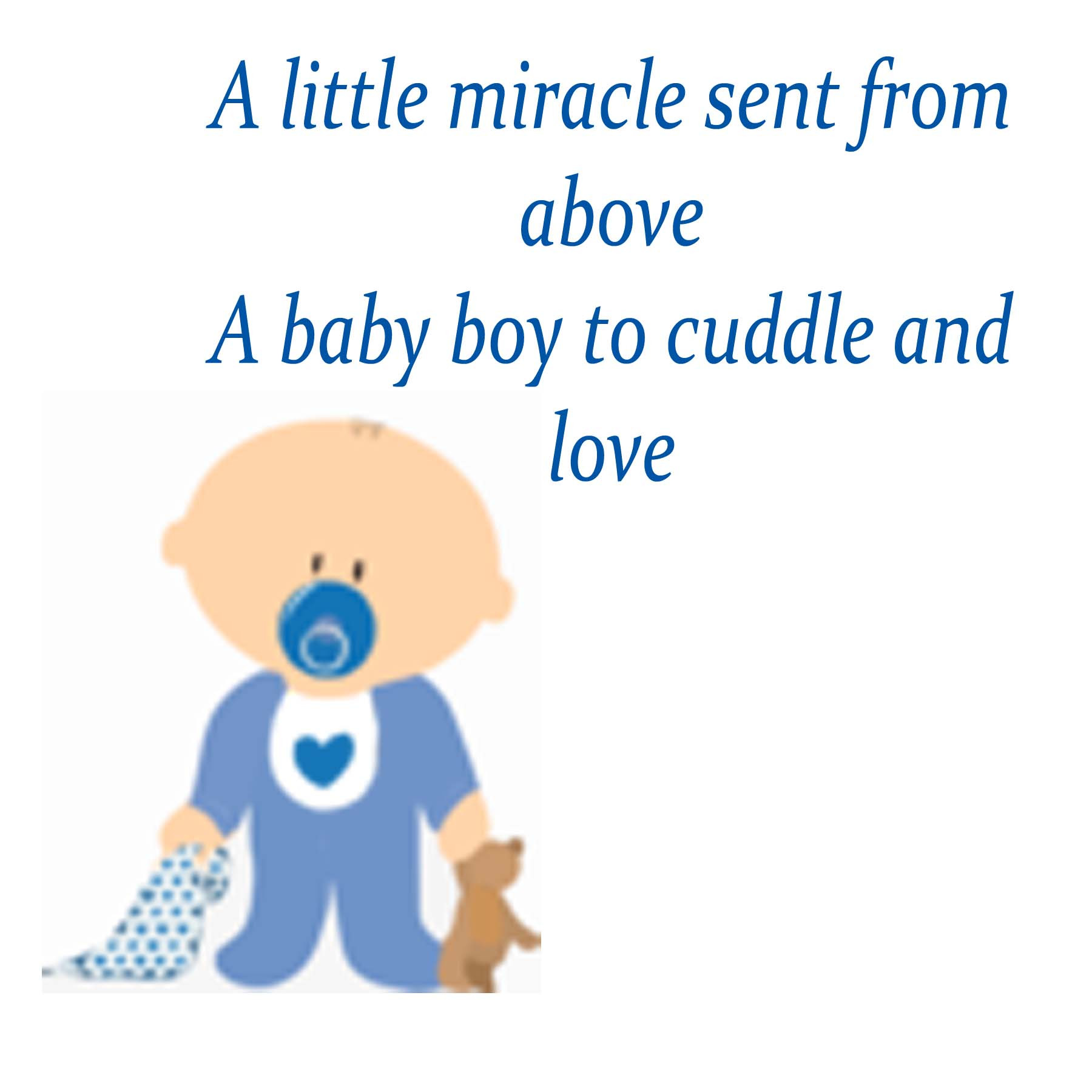 Baby Boys Quotes
 Baby boy poems for baby shower