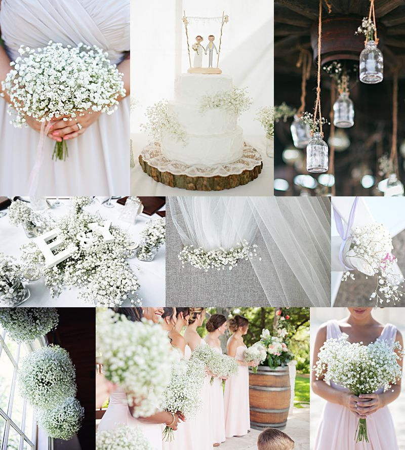 Baby Breath Wedding Decor
 15 Ways to Use Baby s Breath in Wedding Decor