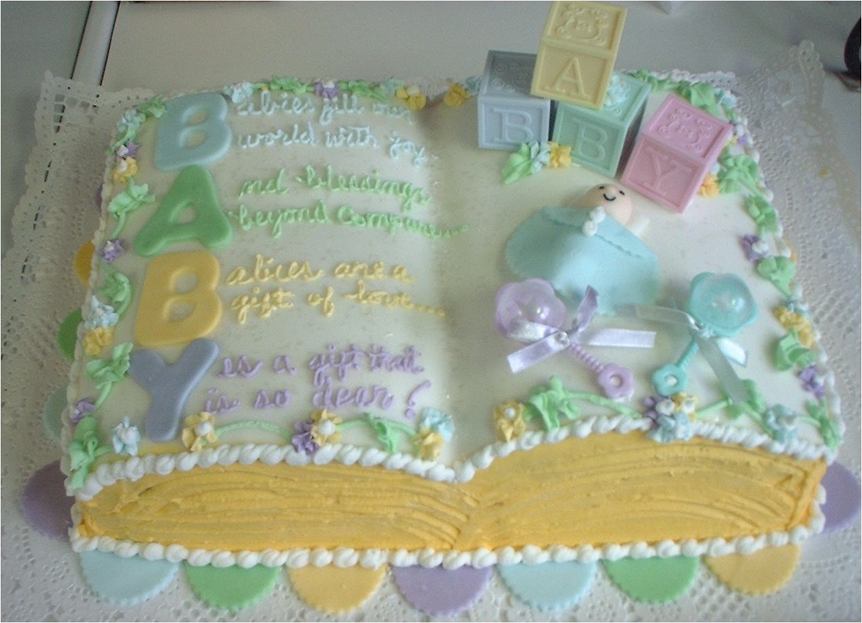 Baby Cake Decoration Ideas
 Cake Decorations for Baby Shower
