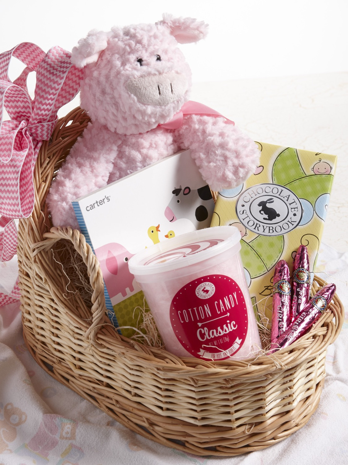 Baby Congrats Gift
 Baby Girl Congratulations Gift Basket