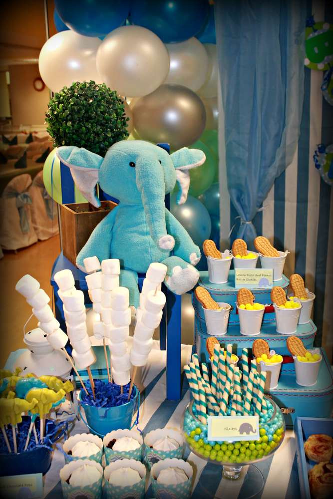 Baby Elephant Party Decorations
 Elephants Birthday Party Ideas 4 of 25