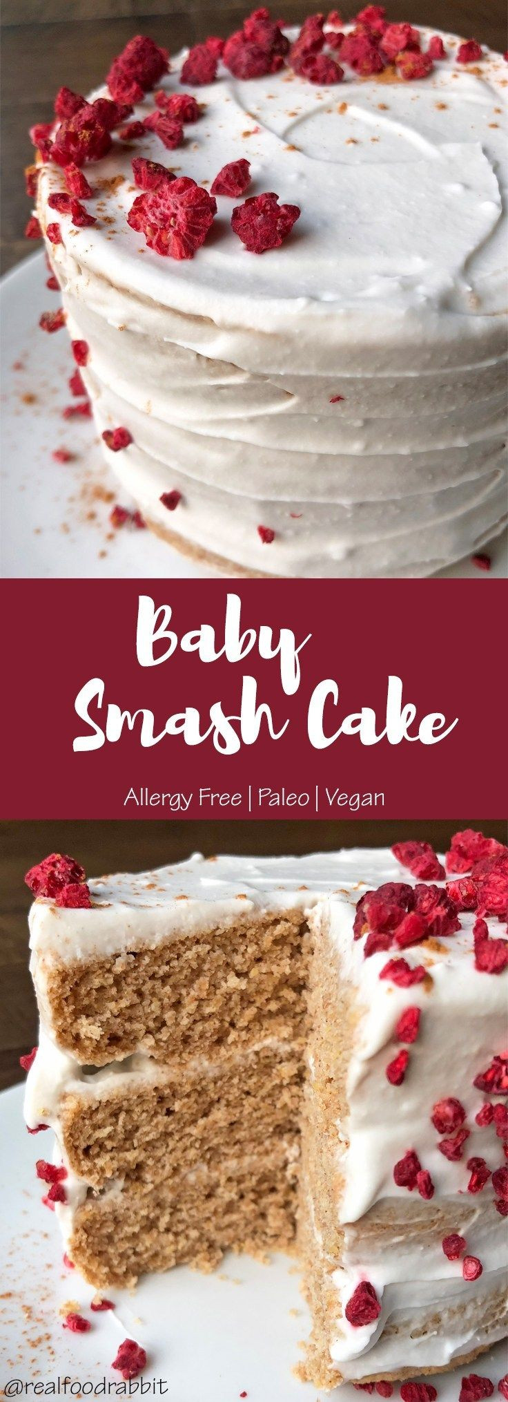 Baby Food Cake Recipes
 Baby Smash Cake Allergy Free Paleo Vegan