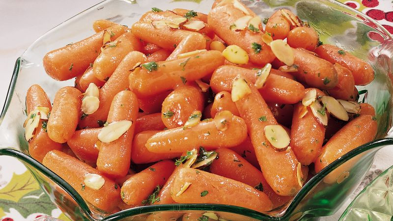 Baby Food Carrots Recipe
 Almond Baby Carrots Recipe BettyCrocker