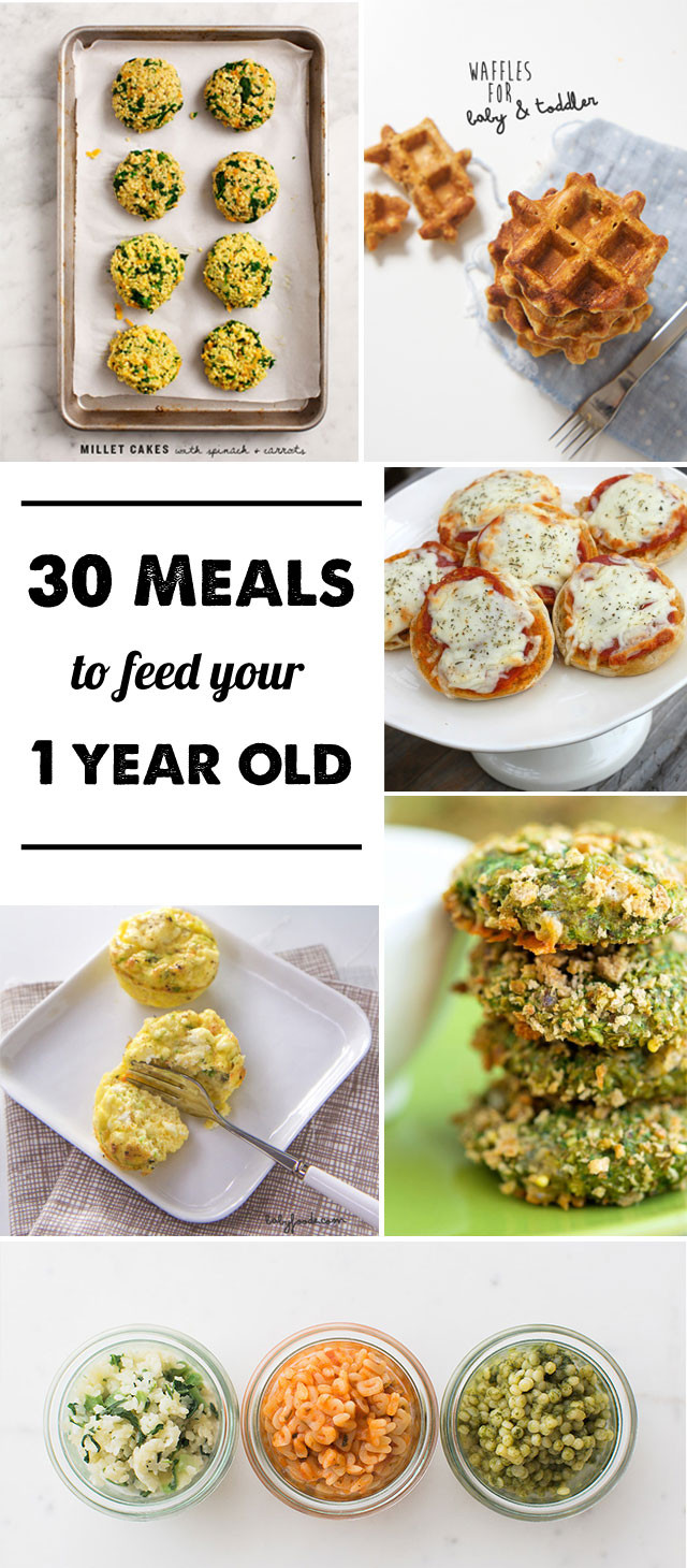 Baby Foods Recipes For 1 Year Old
 30 Meal Ideas for a 1 year old Modern Parents Messy Kids