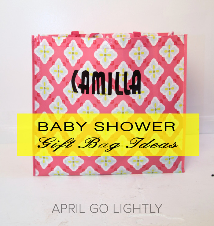 Baby Gift Bag Ideas
 Baby Shower Gift Idea Sharpie DIY Reusable Shopping Bag