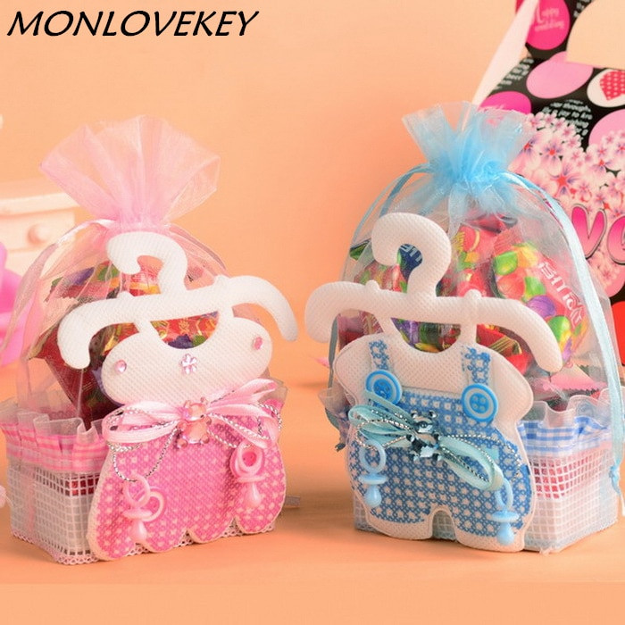 Baby Gift Bag Ideas
 New Baby Shower Favor Bags Gifts Candy Box Children skirt