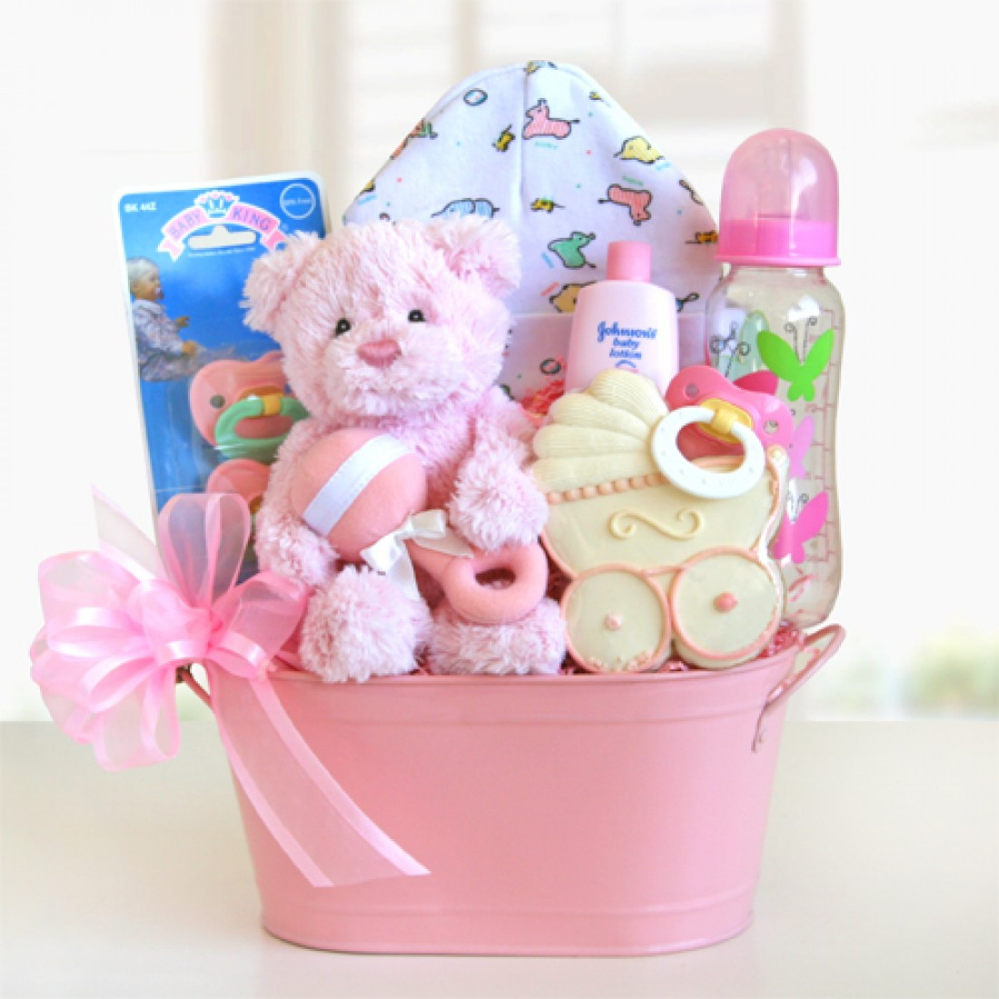 Baby Gift Baskets
 Cute Package New Baby Gift Baskets