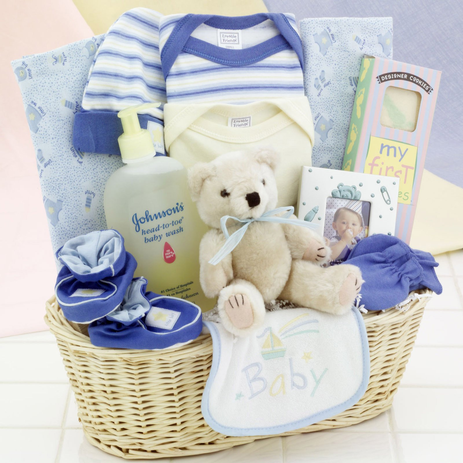 Baby Gift Boy
 Gift Baskets Created News Arrival Baby Boy Gift Basket