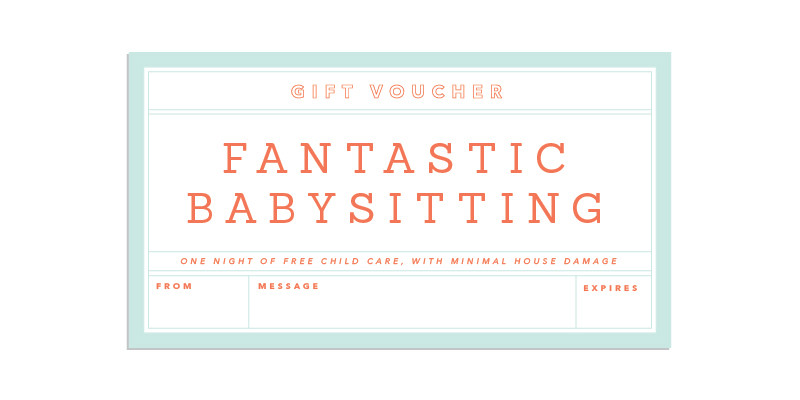 Baby Gift Certificate
 Babysitting Gift Certificate – emmamcintyrephotography