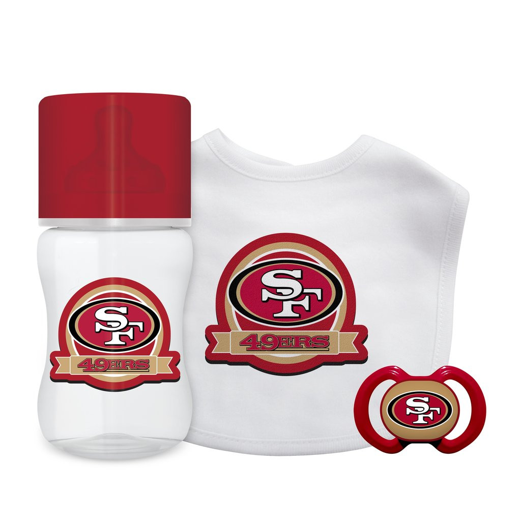 Baby Gift San Francisco
 San Francisco 49ers Baby Gift Set 3 Piece – Fan Shop HQ