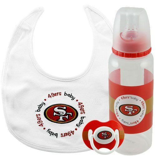 Baby Gift San Francisco
 San Francisco 49ers NFL Baby Gift Set by Caseys $19 95