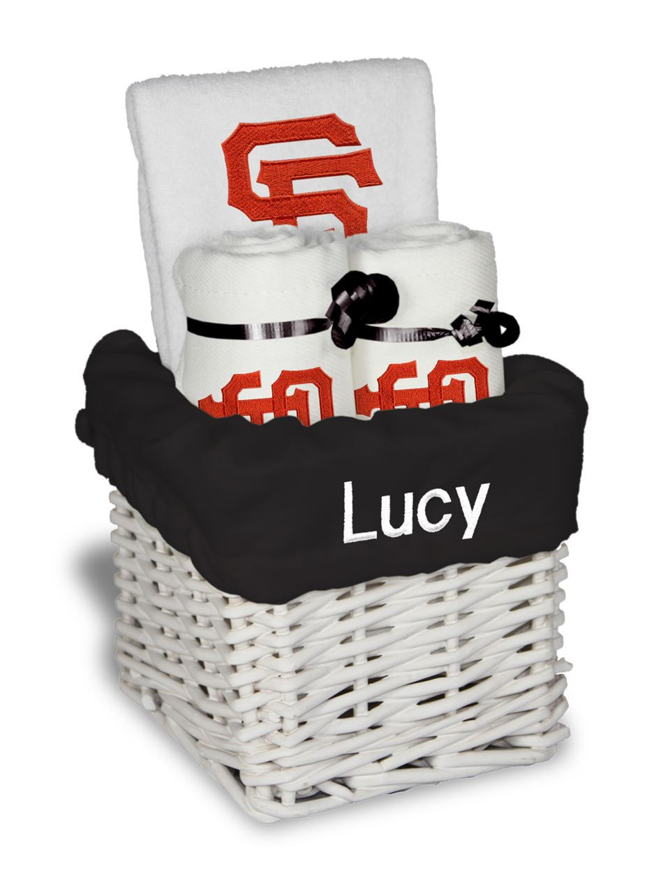 Baby Gift San Francisco
 Personalized San Francisco Giants Small Gift Basket