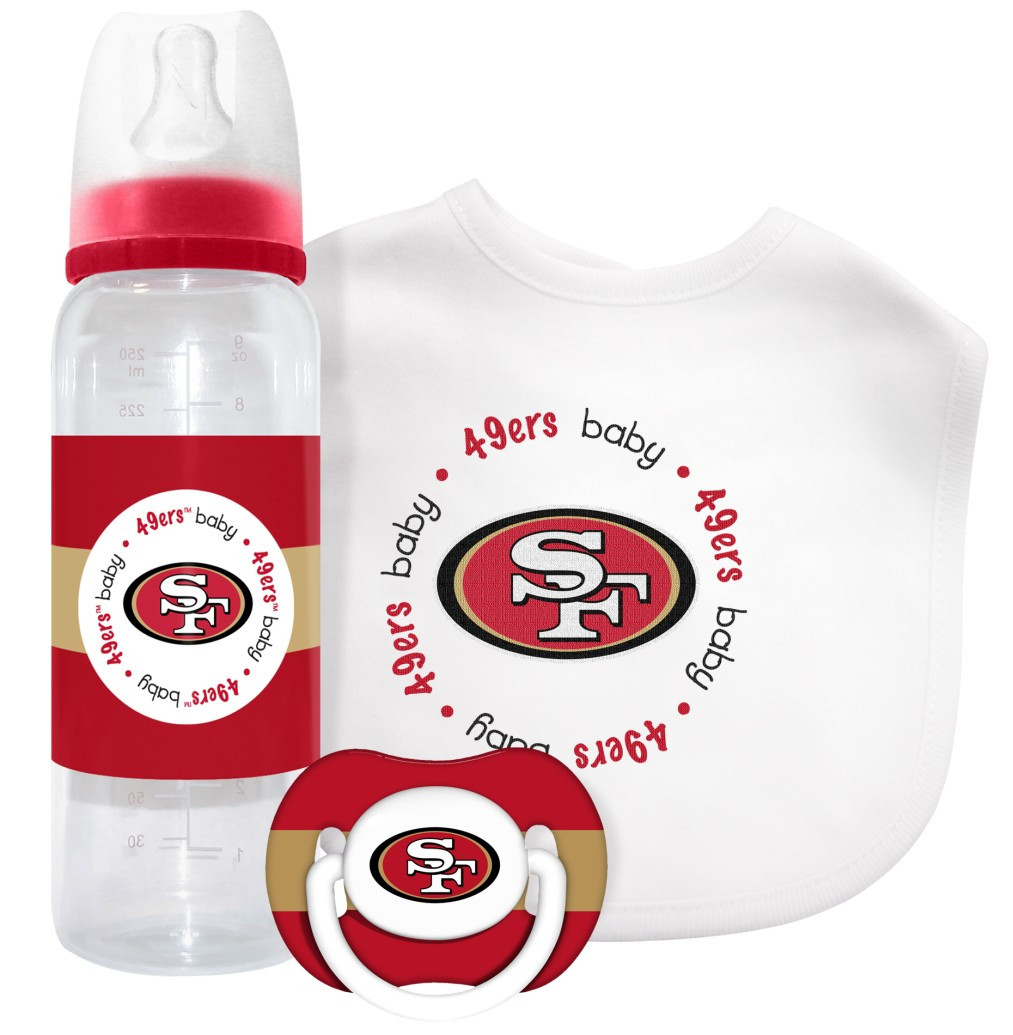 Baby Gift San Francisco
 Spot to shop San Francisco 49ers Baby Gift Set Package