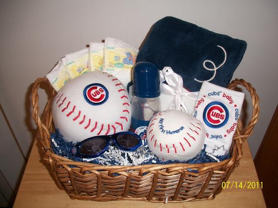 Baby Gifts Chicago
 Chicago Cubs Baby Gift Basket