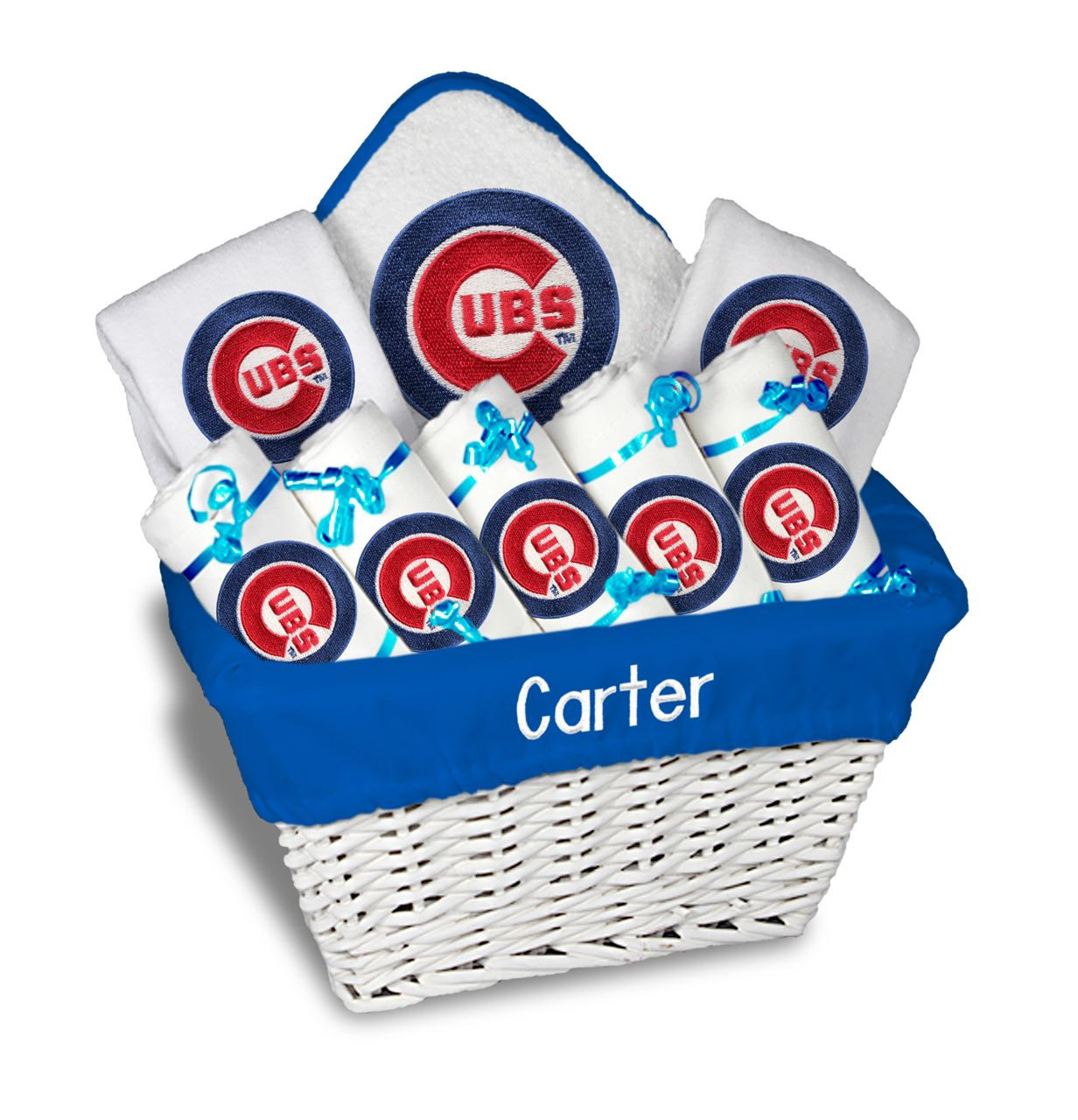 Baby Gifts Chicago
 Personalized Chicago Cubs Gift Basket