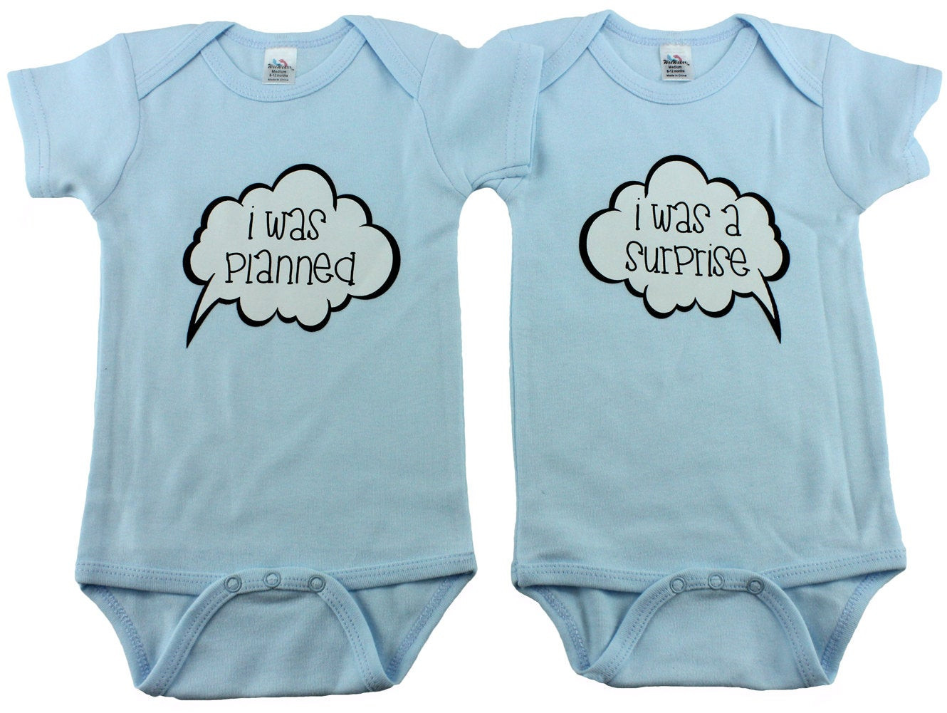 Baby Gifts For Twin Boys
 Twin Boy Baby Gifts I was planned I was a surprise