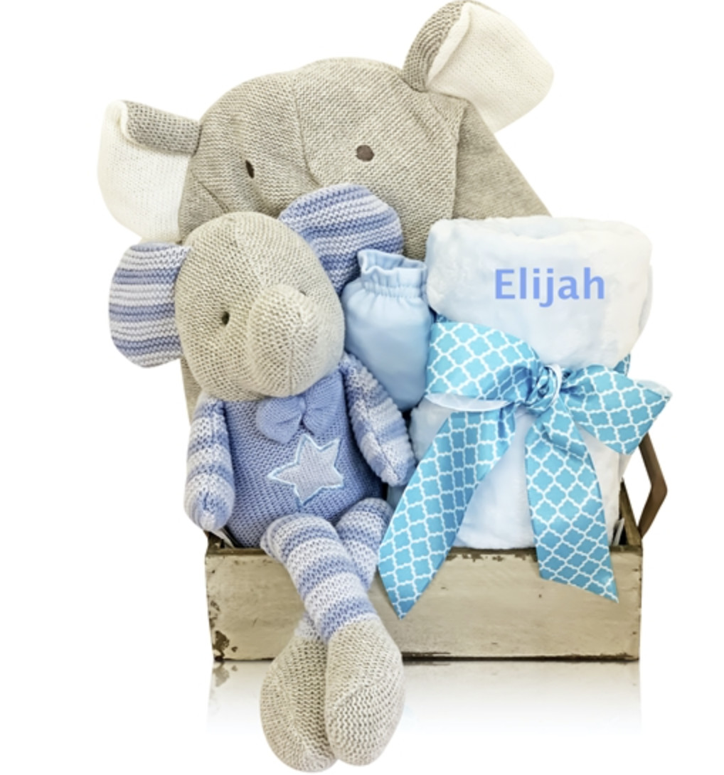 Baby Gifts Free Shipping
 Happy Boy Gift Basket SimplyUniqueBabyGifts