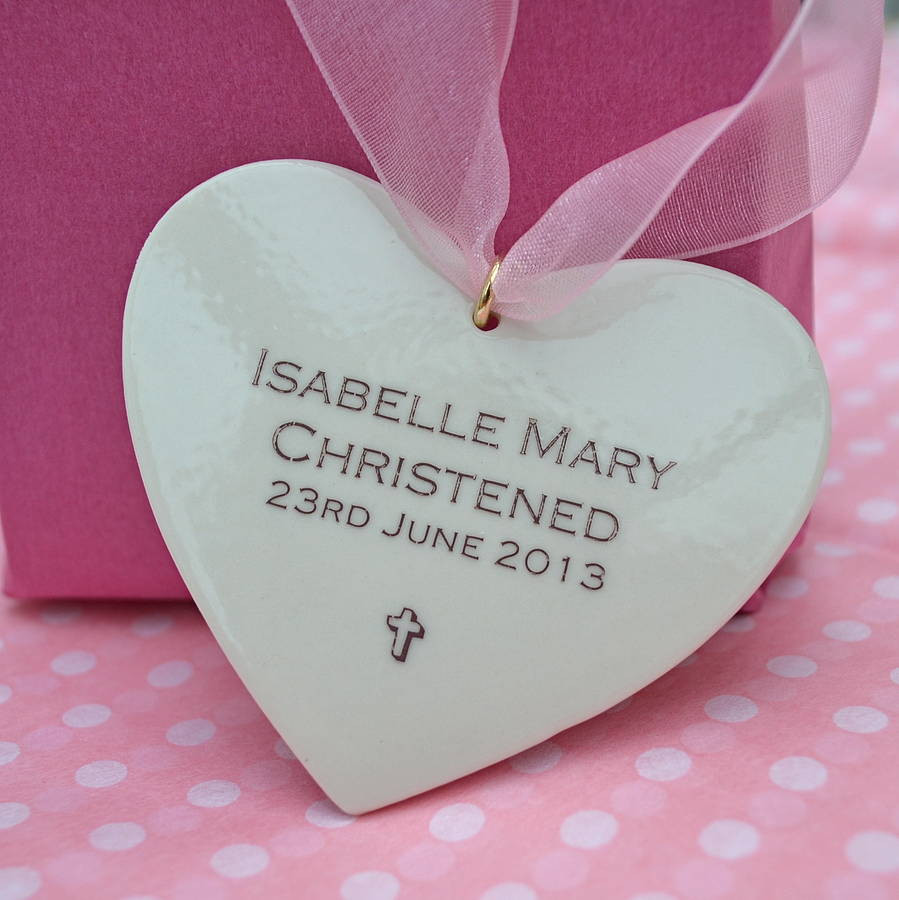 Baby Girl Baptism Gift Ideas
 Personalised Baby Girl Christening Keepsake By Carys Boyle