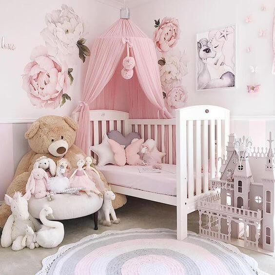 Baby Girl Bedroom Ideas
 50 Inspiring Nursery Ideas for Your Baby Girl Cute