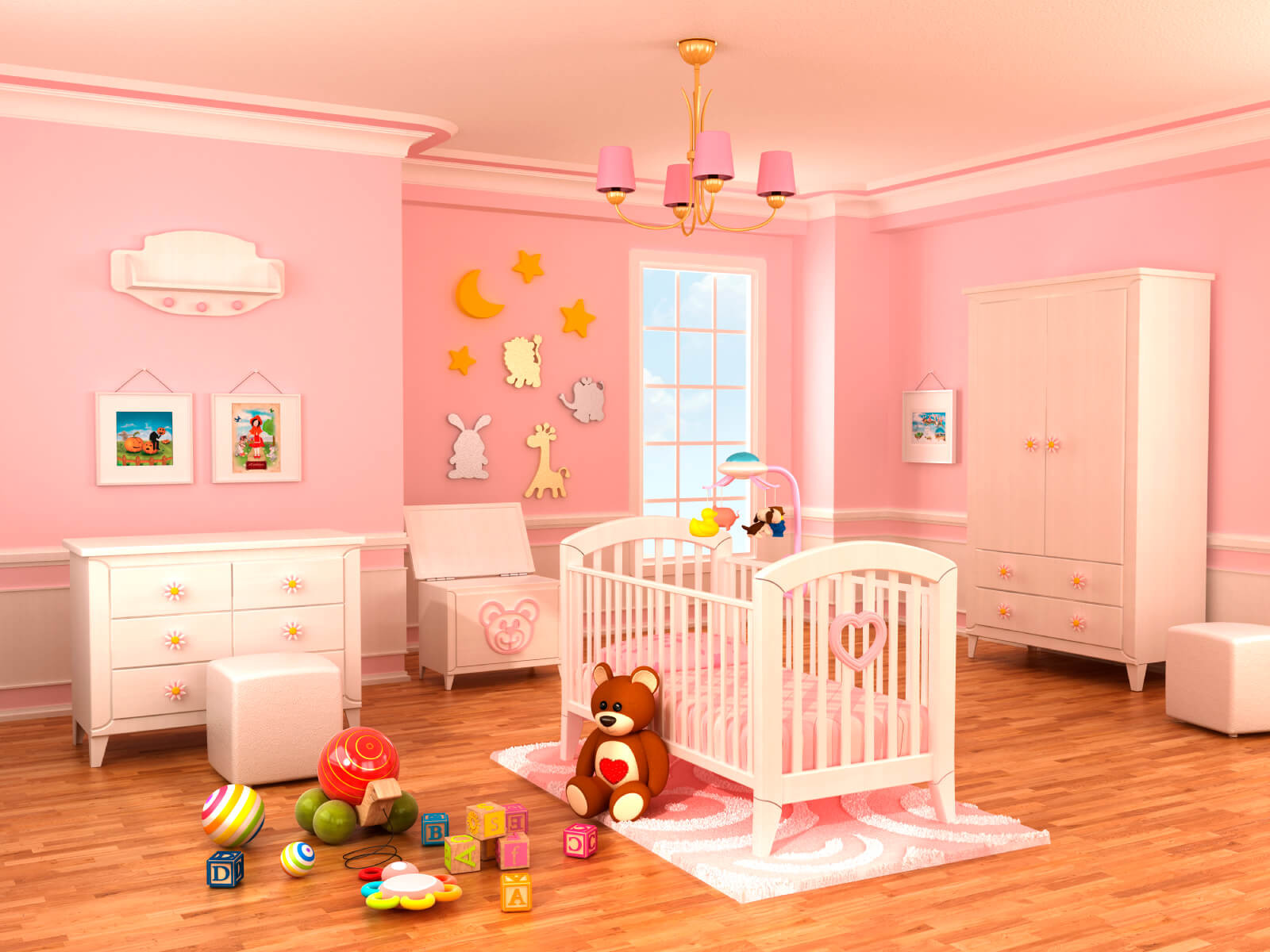 Baby Girl Decoration Room
 18 Baby Girl Nursery Ideas Themes & Designs