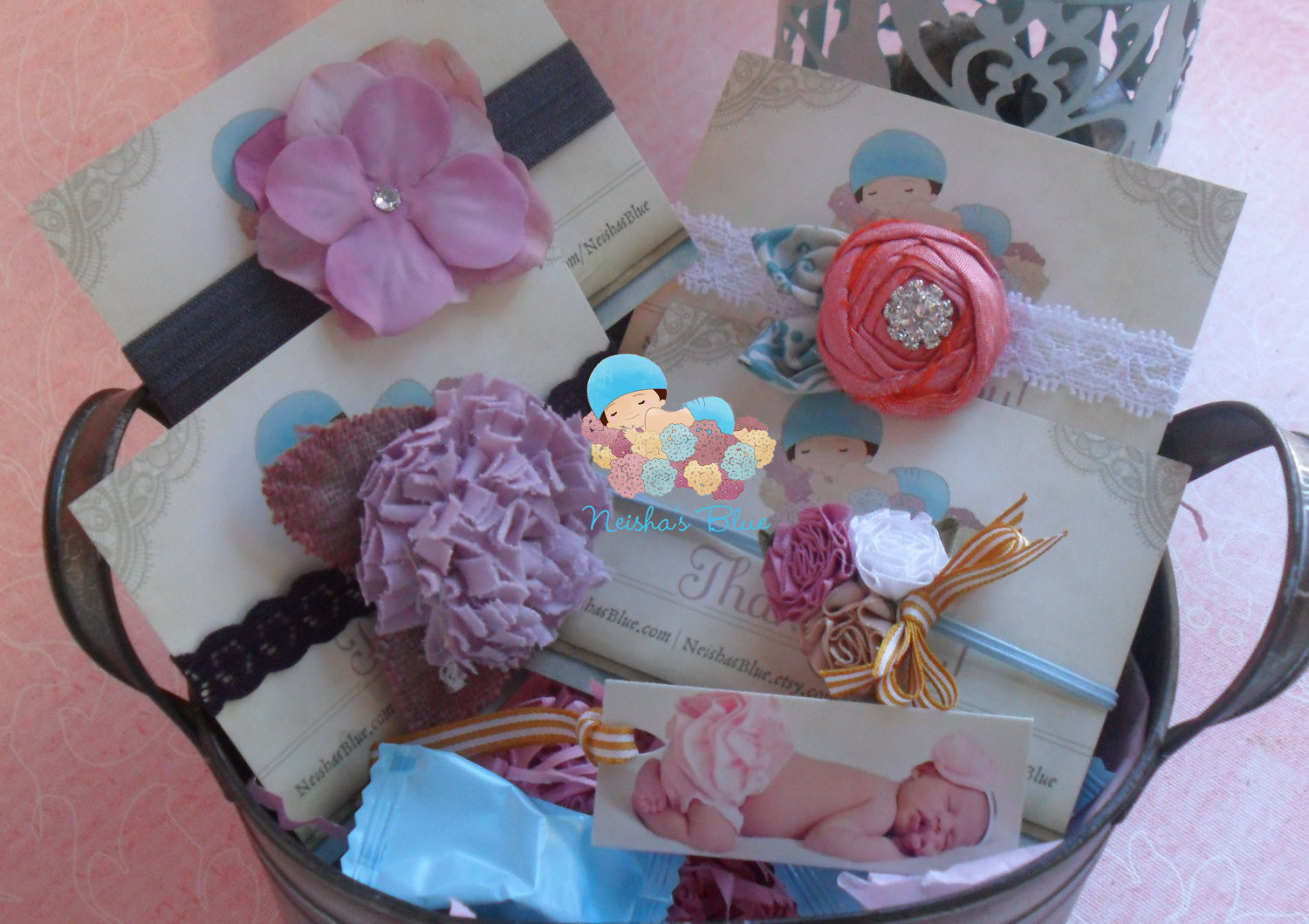 Baby Girl Gifts For Baby Shower
 Baby Girl Gift Basket Set Baby Shower Gift The Ideal
