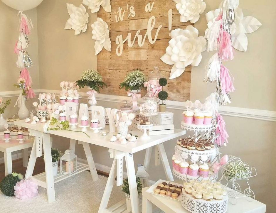 Baby Girl Shower Decorating Ideas
 93 Beautiful & Totally Doable Baby Shower Decorations