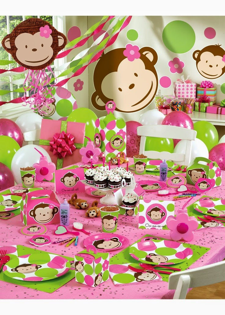 Baby Girls First Birthday Party Supplies
 34 Creative Girl First Birthday Party Themes and Ideas