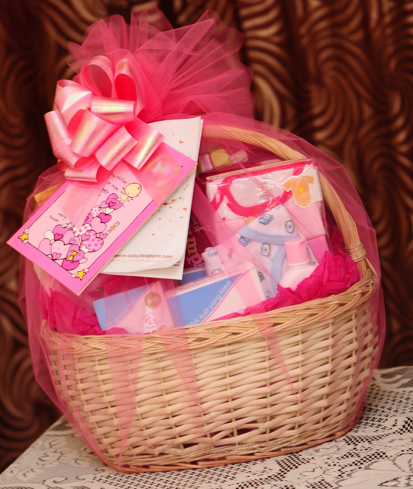 Baby Girls Gifts
 Hampers2you Baby Gift Baskets for Newborn Girl