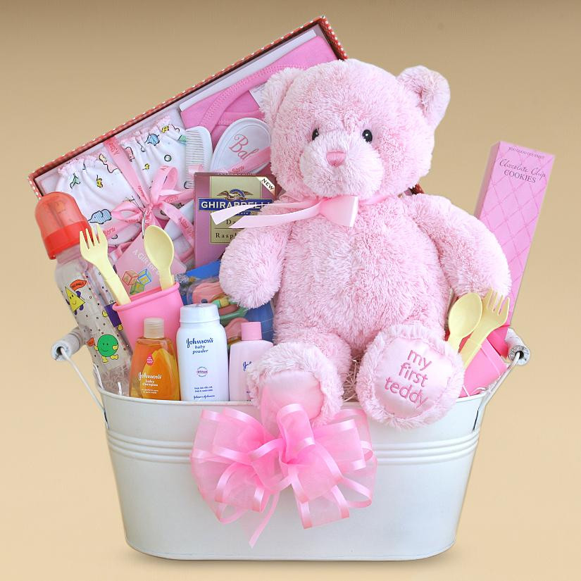 Baby Girls Gifts
 Gift Baskets Created Baby Girl Gift Basket