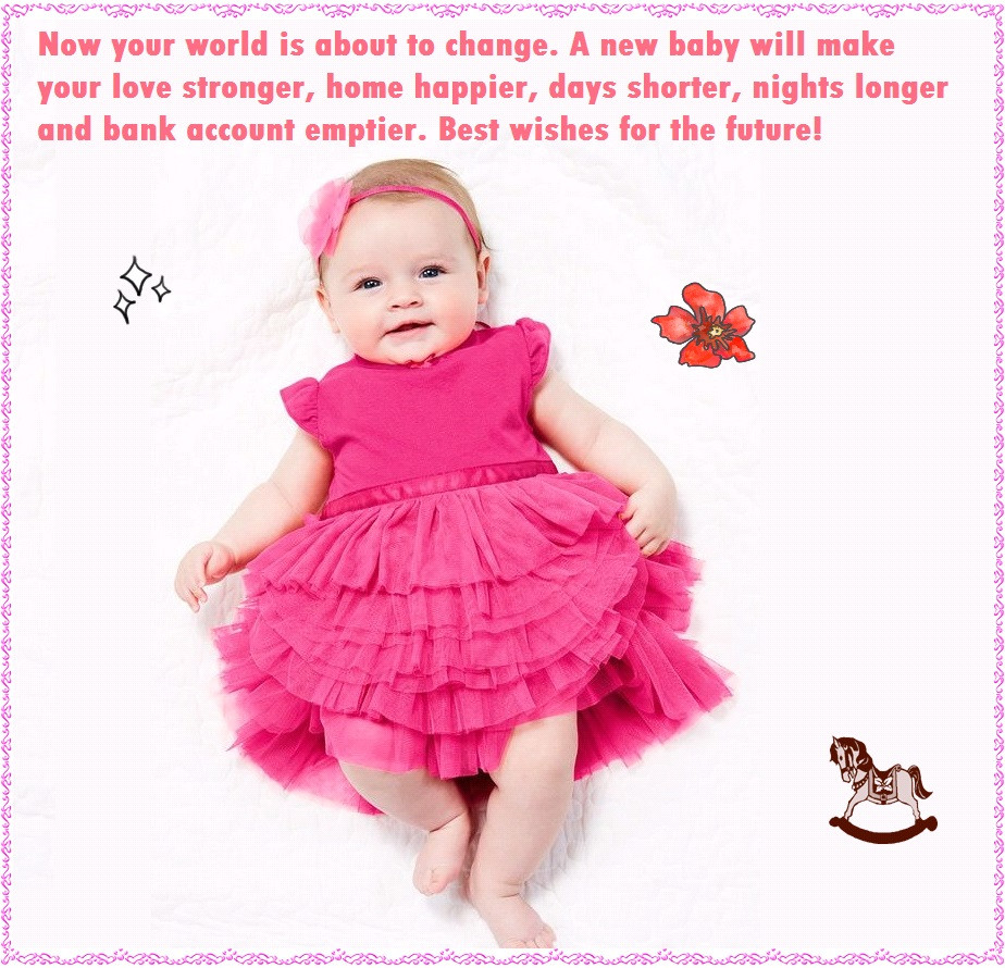 Baby Greeting Quotes
 Funny Congratulation Messages for New Baby