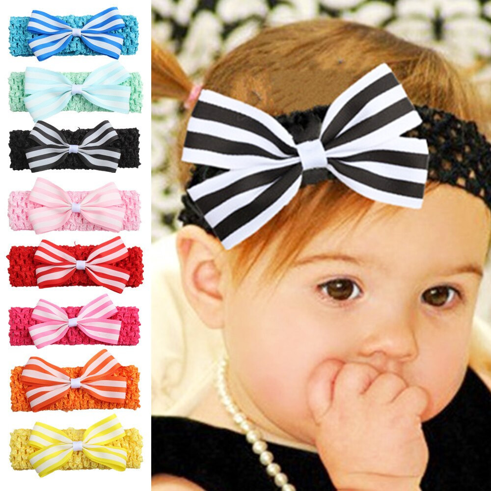 Baby Hair Piece
 New style Stripes Hair accessories Baby Hair band 1 piece
