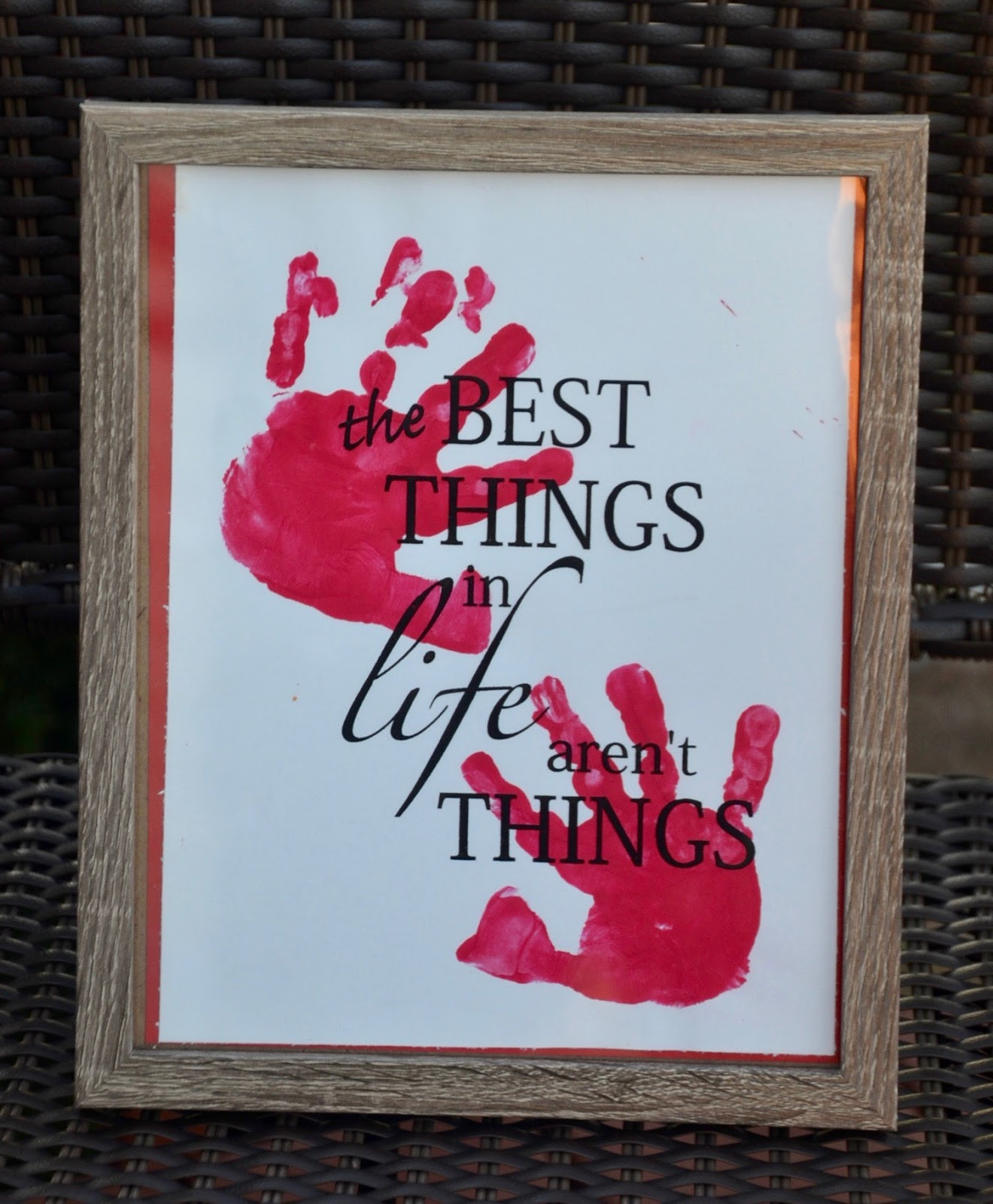 Baby Handprint Gift Ideas
 Aunt Tami s House Hand Print Christmas Gifts