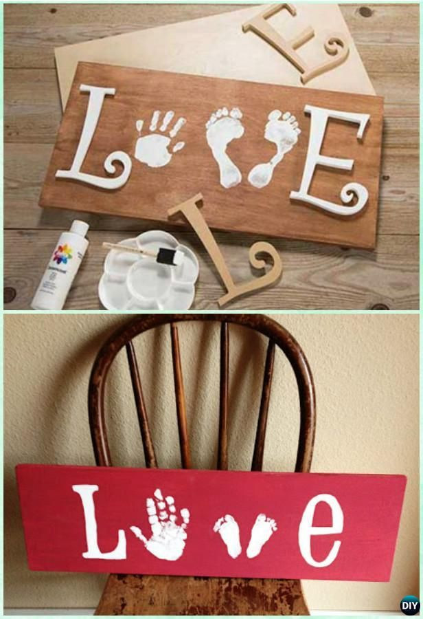 Baby Handprint Gift Ideas
 DIY Handprint Craft Gift Ideas Anyone Can Make