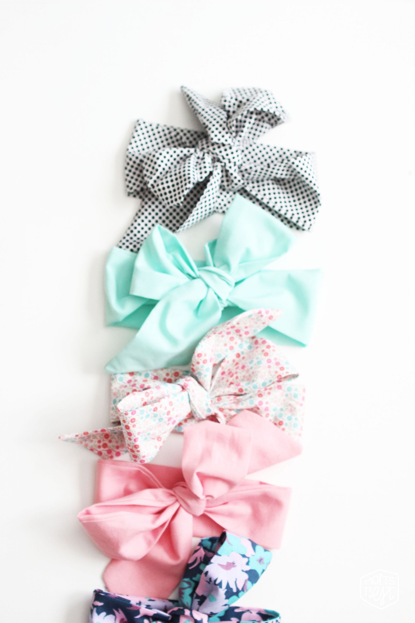 Baby Head Wraps DIY
 DIY baby bow head wraps – Destination Nursery