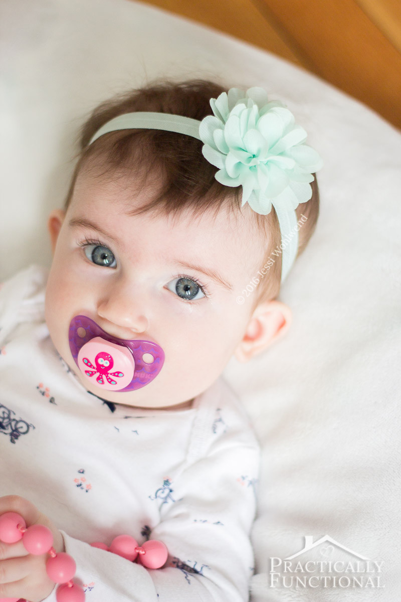 Baby Head Wraps DIY
 DIY No Sew Baby Flower Headbands