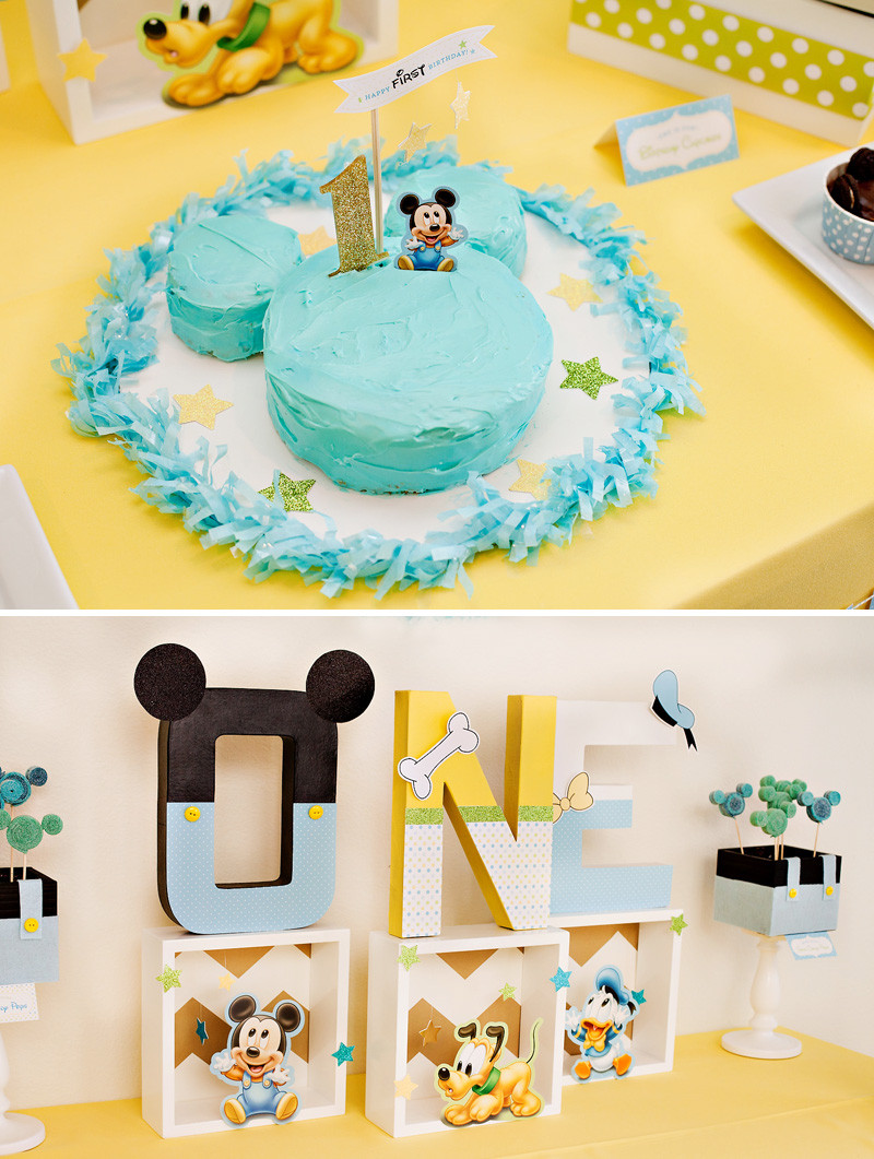 Baby Mickey Party Decorations
 Creative Mickey Mouse 1st Birthday Party Ideas Free
