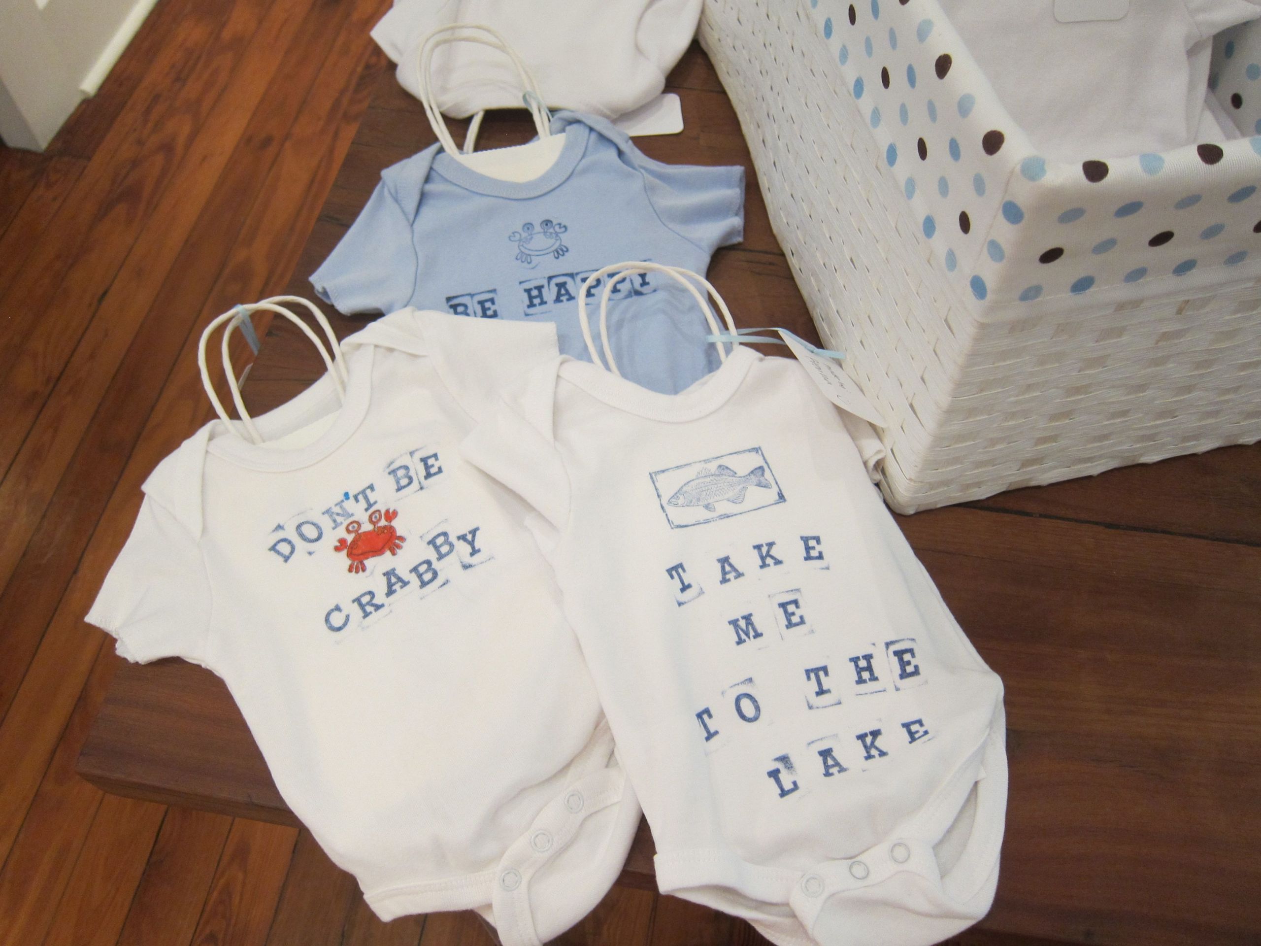 Baby Onesie Ideas For Decorating
 Supplies needed for a onesie decorating station pre