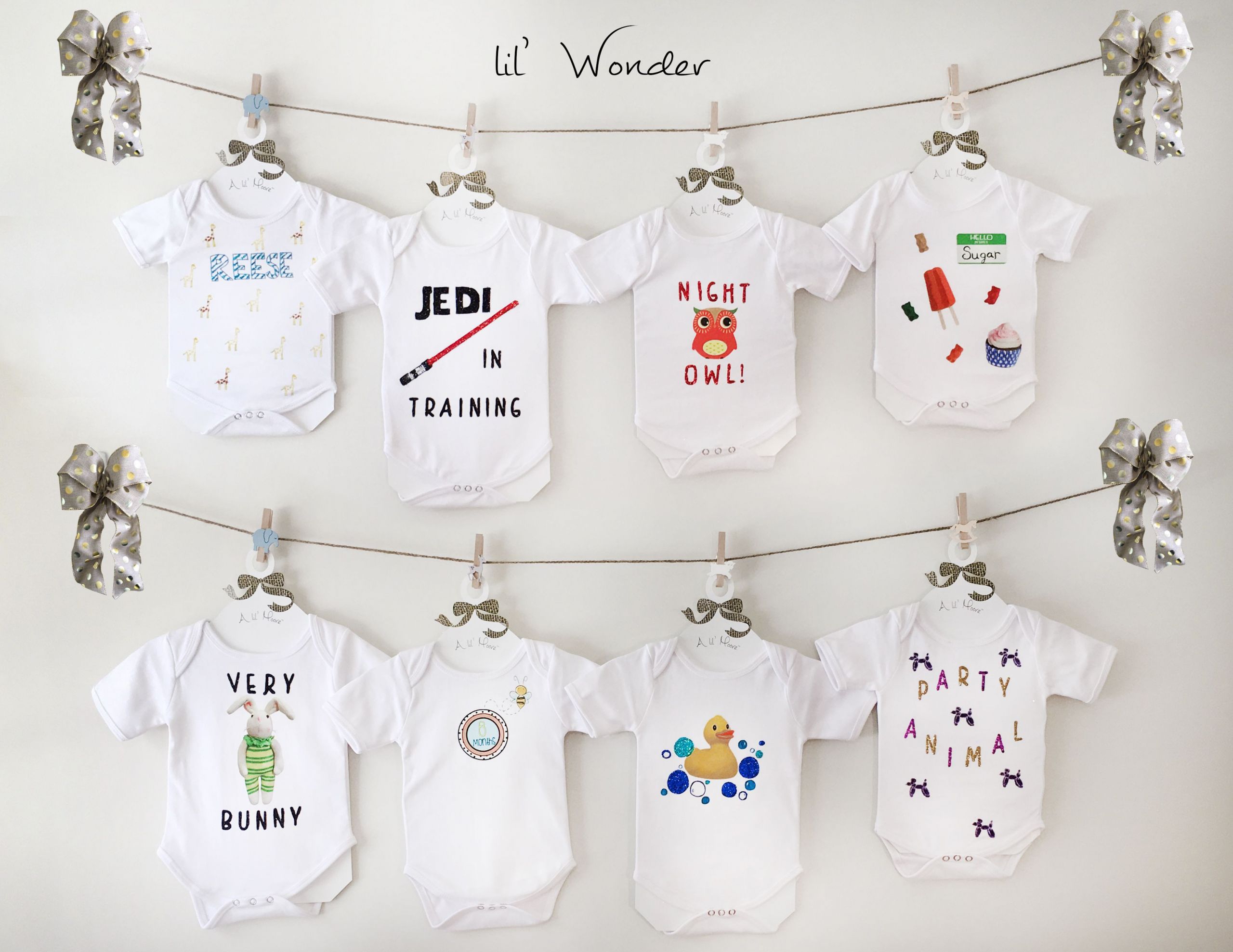 Baby Onesie Ideas For Decorating
 The Ultimate Baby Shower Gift A onesie decorating kit for