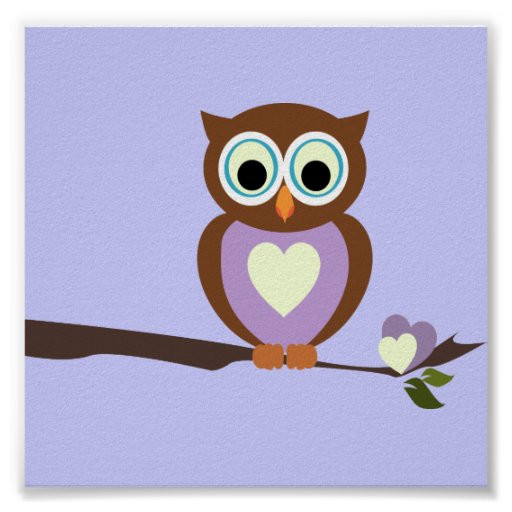 Baby Owl Decor
 Baby Owl Nursery Decor Poster