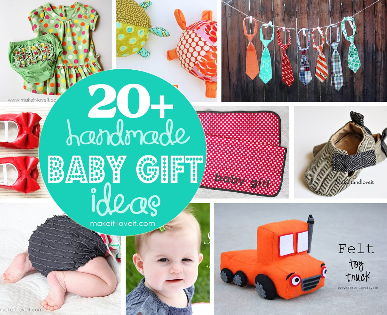 Baby Photo Gift Ideas
 20 Handmade Craft Ideas for Baby Gifts
