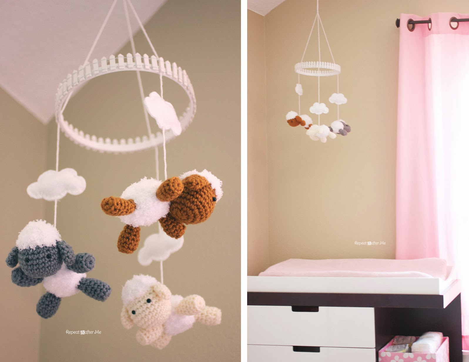 Baby Room Decorations Diy
 Baby Girl Nursery DIY decorating ideas Repeat Crafter Me
