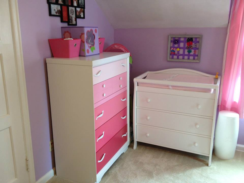 Baby Room Dressers
 Final DIY Baby Girl Nursery