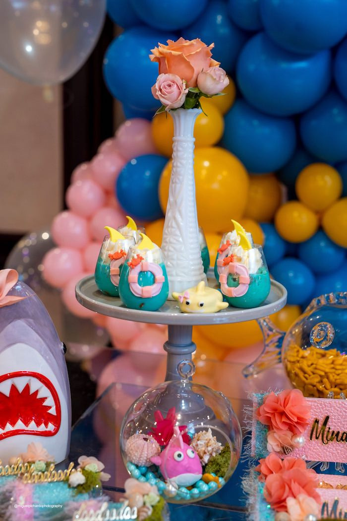 Baby Shark Party Supplies
 Kara s Party Ideas Baby Shark Birthday Party