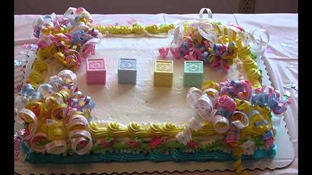 Baby Shower Cake Decoration Ideas
 Simple Baby shower cake decorating ideas