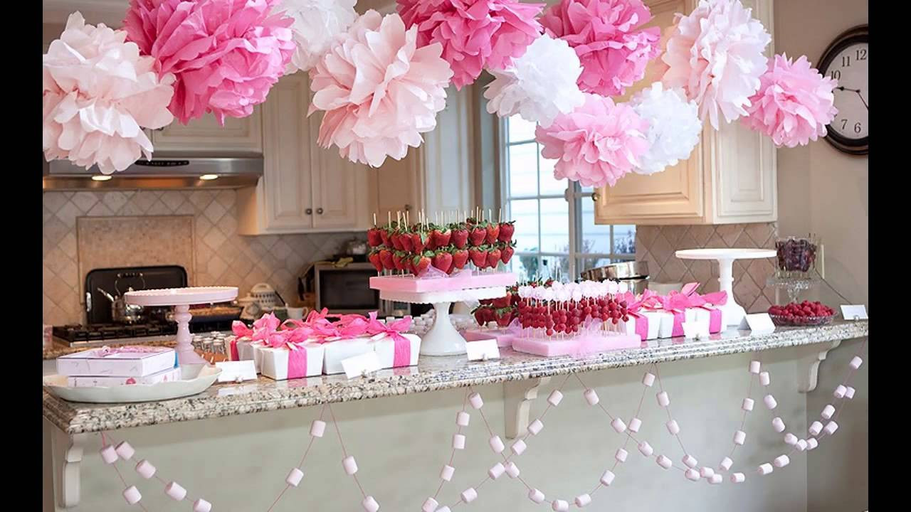 Baby Shower Decoration Ideas For Girl
 Cute Girl baby shower decorations
