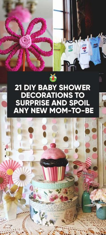 Baby Shower Decorations Ideas Diy
 21 DIY Baby Shower Decorations To Surprise and Spoil Any