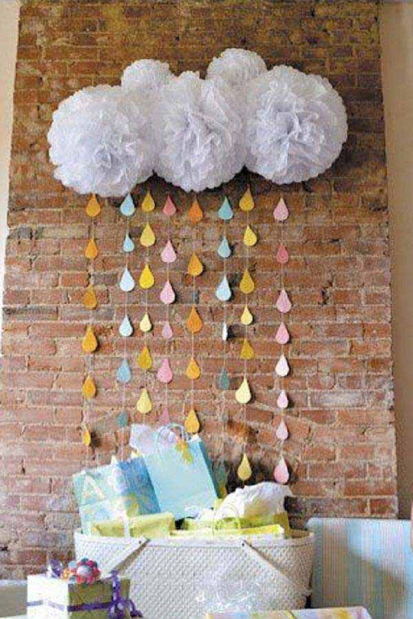 Baby Shower Decorations Ideas Diy
 22 Cute & Low Cost DIY Decorating Ideas for Baby Shower