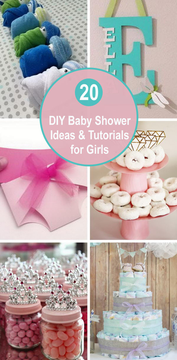 Baby Shower Decorations Ideas Diy
 20 DIY Baby Shower Ideas & Tutorials for Girls