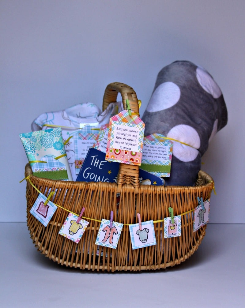 Baby Shower Gift Basket Ideas
 Lots Love And More Laundry Baby Shower Gift Basket With