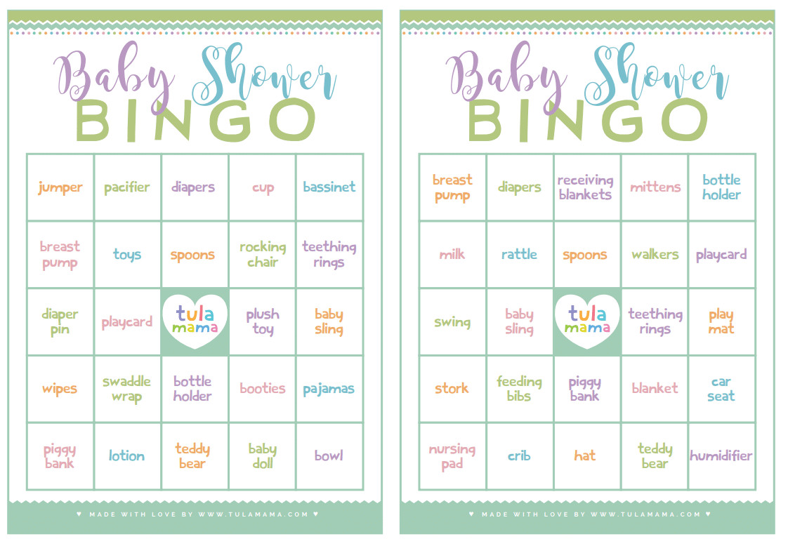 Baby Shower Gift Bingo Printable
 Baby Shower Bingo A Classic Baby Shower Game That s